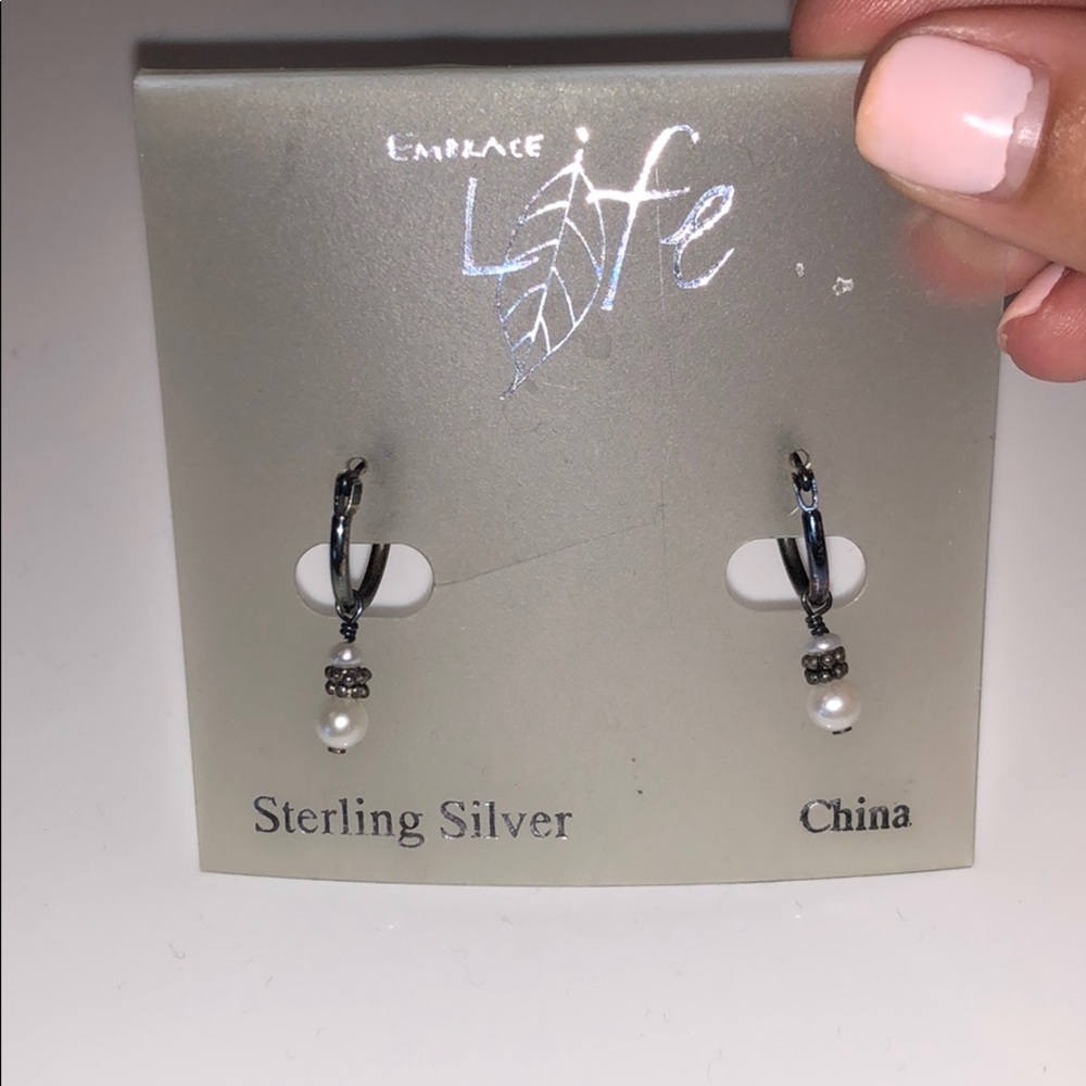 NWT Sterling Silver Earrings